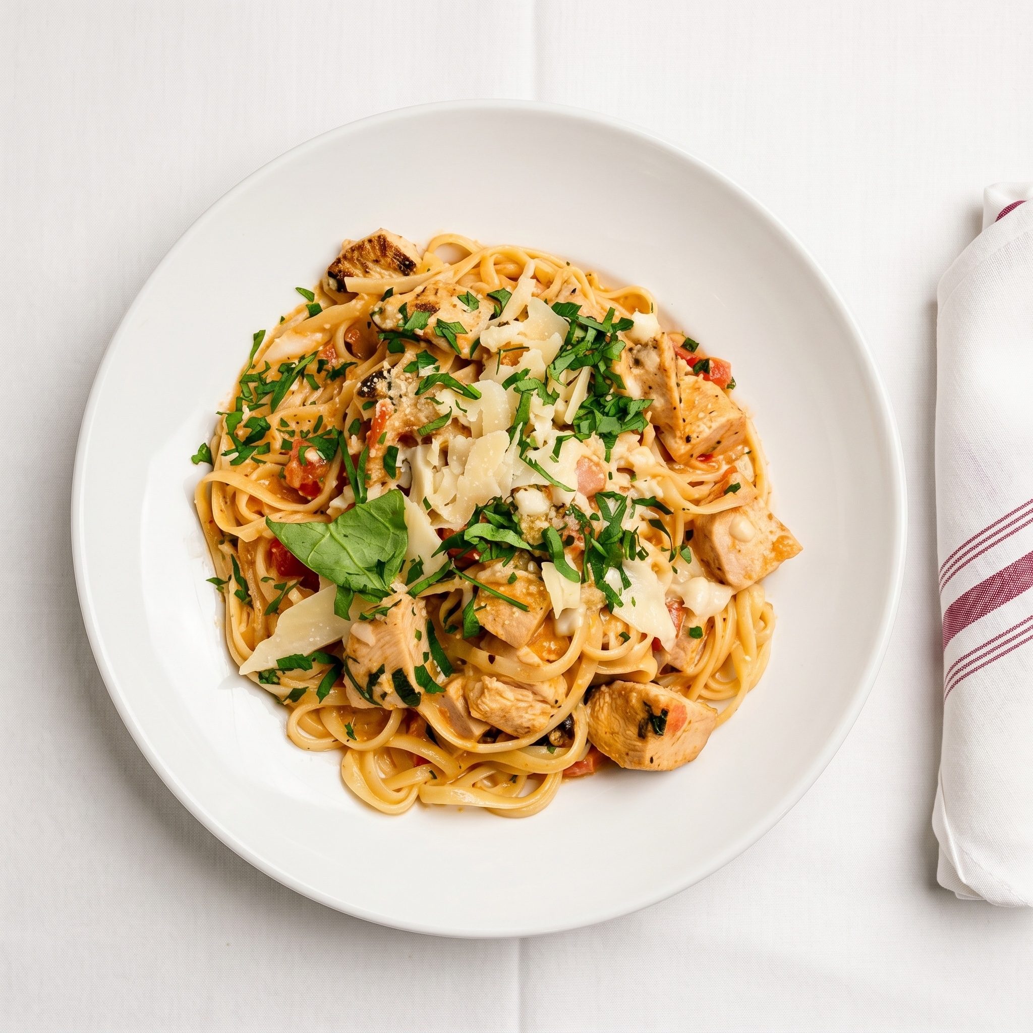 Chicken Tagliolini.