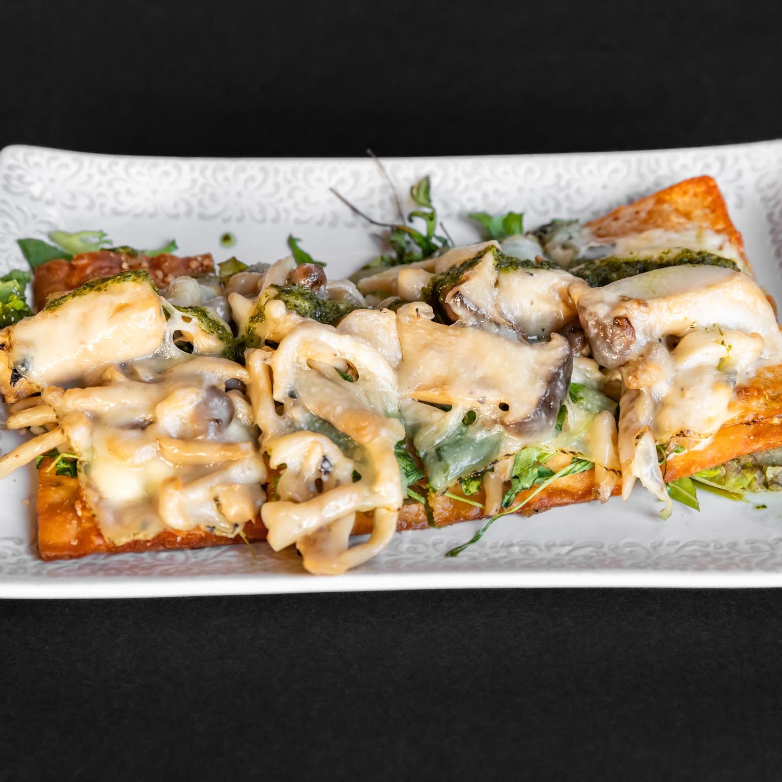 Mushroom Flatbread.