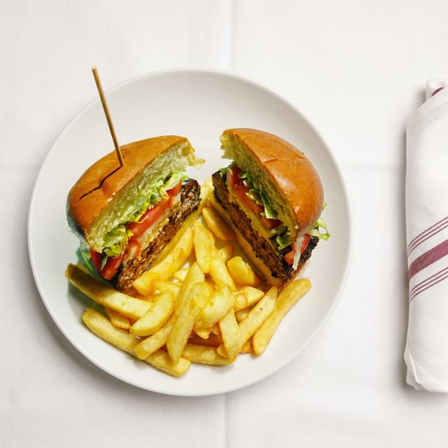 Lamb Burger.
