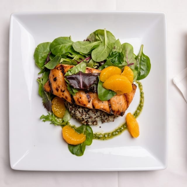 Grilled Alaskan Salmon.
