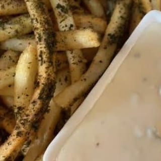 French Fries & Blue Cheese Dip